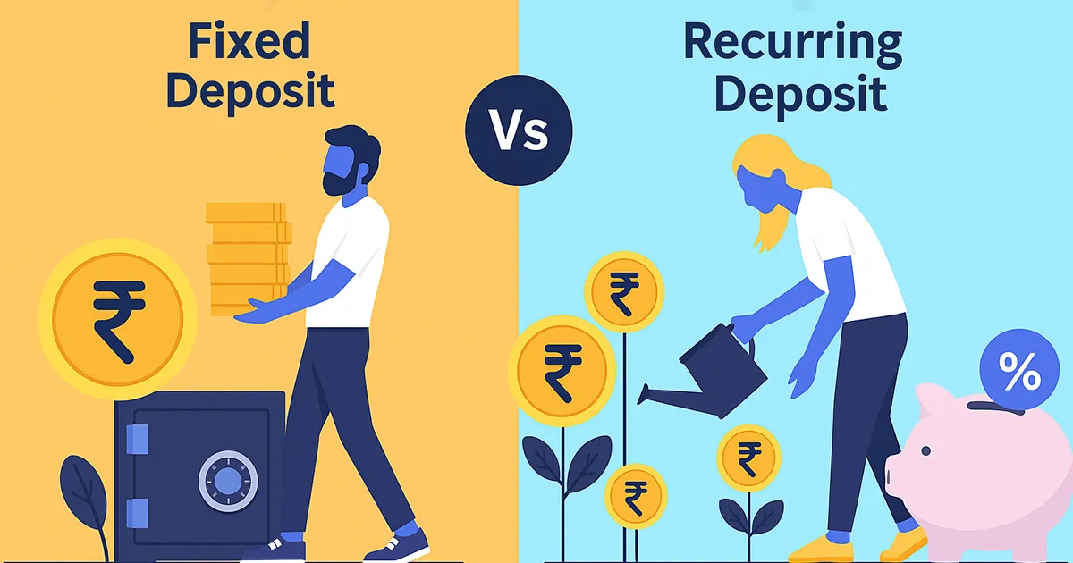 Fixed Deposit vs Recurring Deposit: Which One Grows Your Money Better for Long-Term Goals?